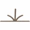 Ekena Millwork Richland Smooth Timber Gable Bracket, Douglas Fir, 84"W x 49"H x 1 1/2"D x 3 1/2"F, 14/12 Pitch GBW084X49X0204RIC00SDF - alternate 5